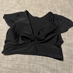 Torrid flutter sleeve bikini top